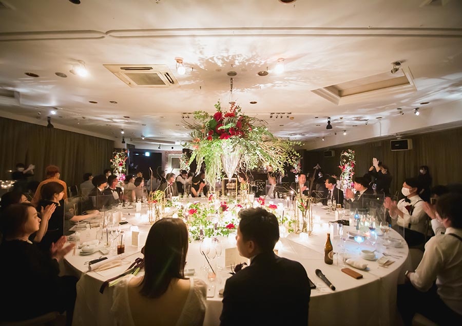 WEDDING 婚礼｜株式会社マグリット｜MAGRITTE｜岡山のおしゃれなレストランでランチやディナー、貸切パーティー・宴会・イベント行事に